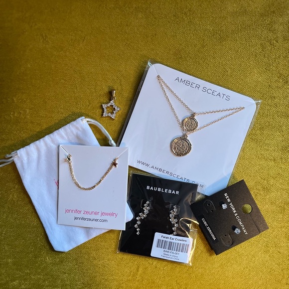 BaubleBar Jewelry - Baublebar, Amber Sceats, Jennifer Zeuner, and more jewelry bundle